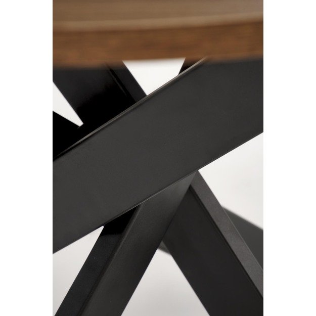 EDGAR table, top - walnut, legs - black 21