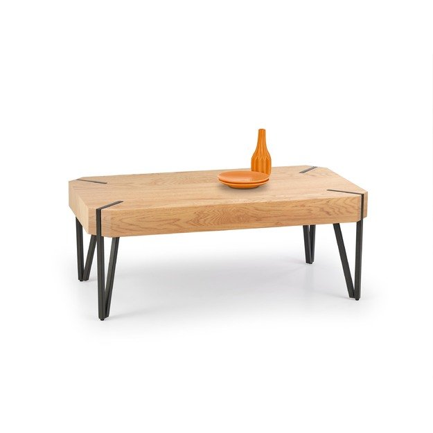 EMILY c.table, color: golden oak / black