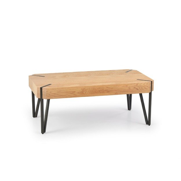 EMILY c.table, color: golden oak / black