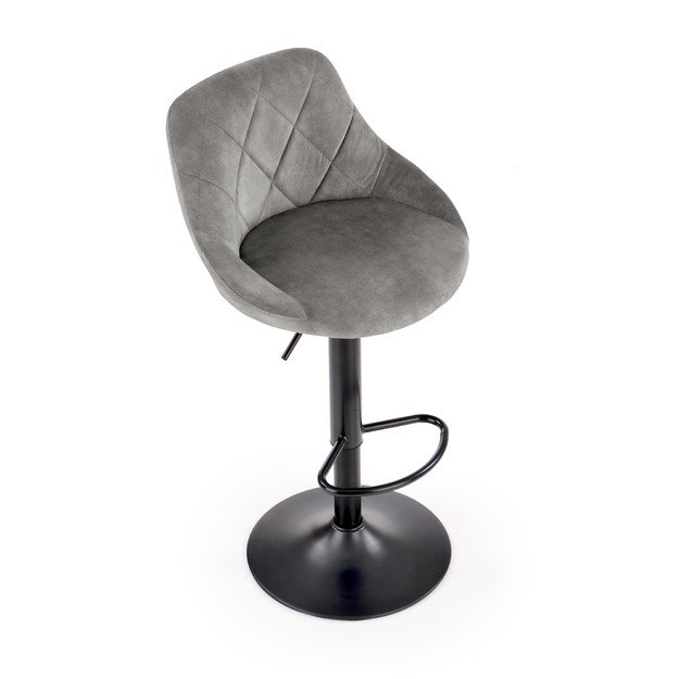 H101 bar stool grey 6