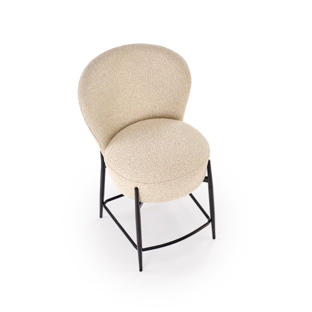 H126 bar stool,  beige 10
