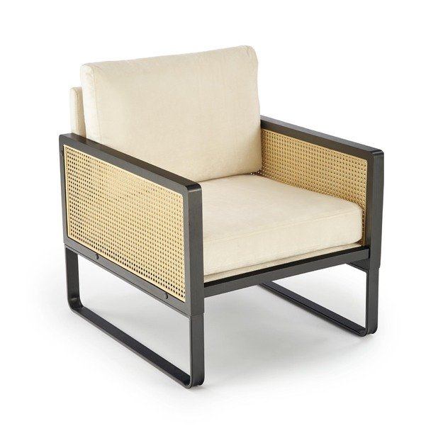 ILARIO leisure chair, black / natural 6