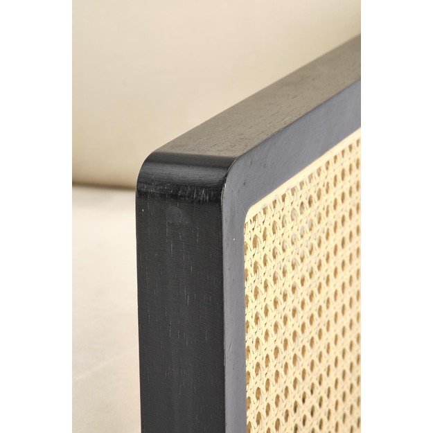 ILARIO leisure chair, black / natural 30