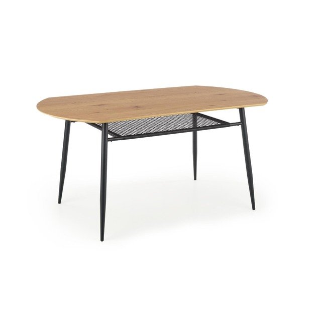JACKSON table, color: top - golden oak, legs - black 28