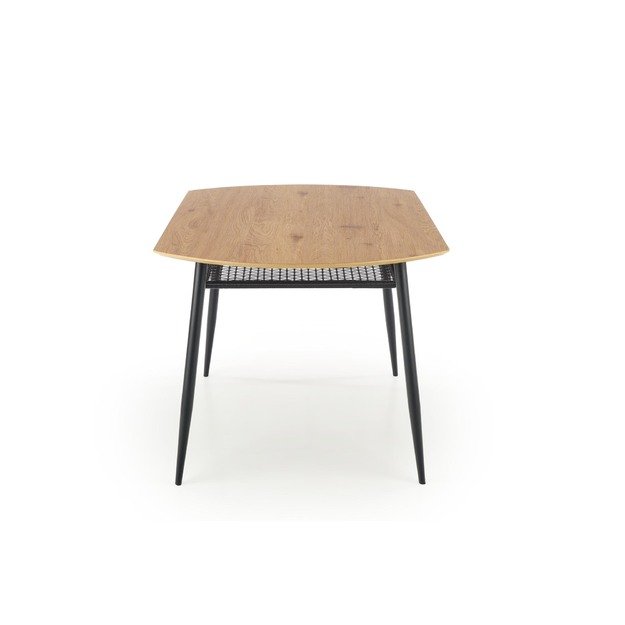 JACKSON table, color: top - golden oak, legs - black 22