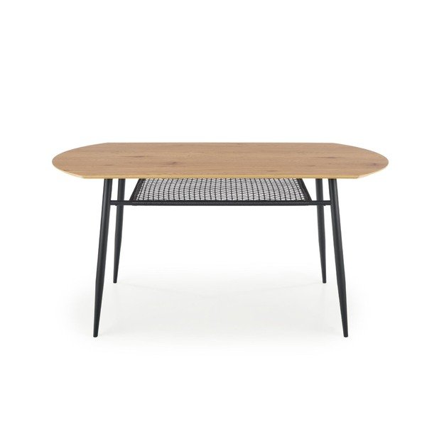 JACKSON table, color: top - golden oak, legs - black 14