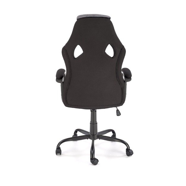 JENSEN  office chair, black / grey / red 1