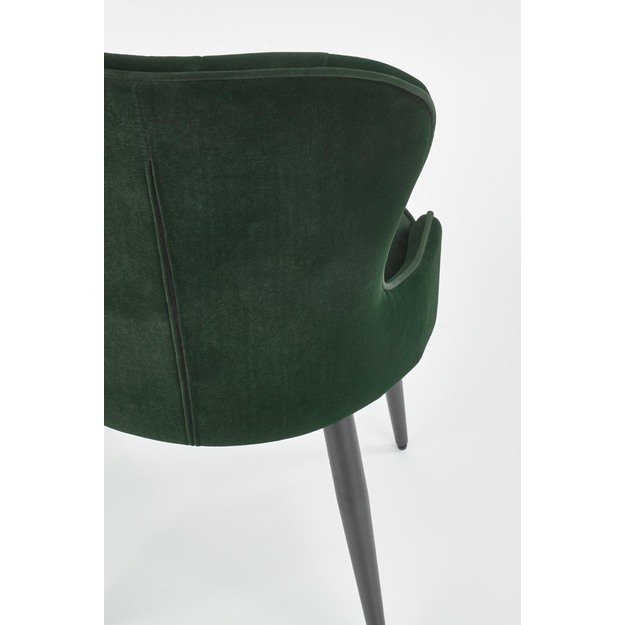 K366 chair, color: dark green 9
