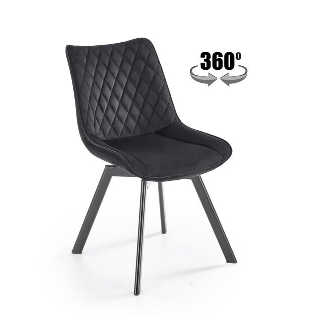 K520 chair, black / black