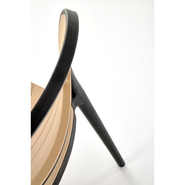 K529 chair, black / natural 6
