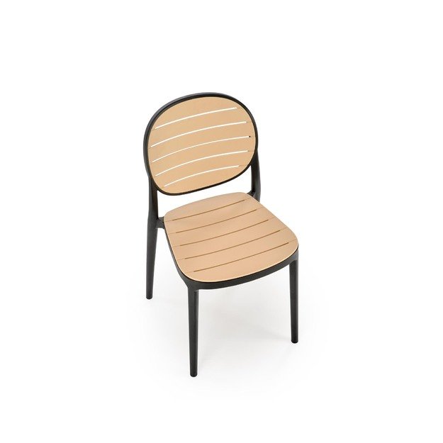 K529 chair, black / natural 9