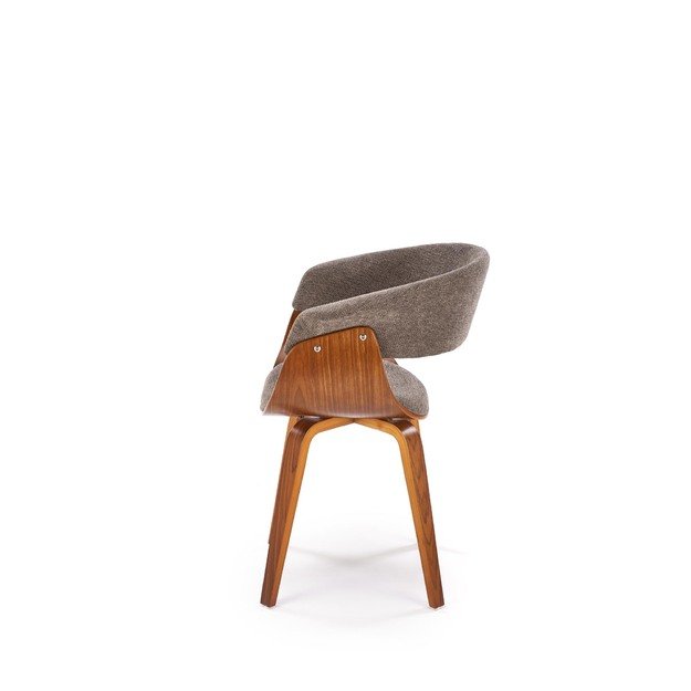 K545 chair, grey / walnut 5