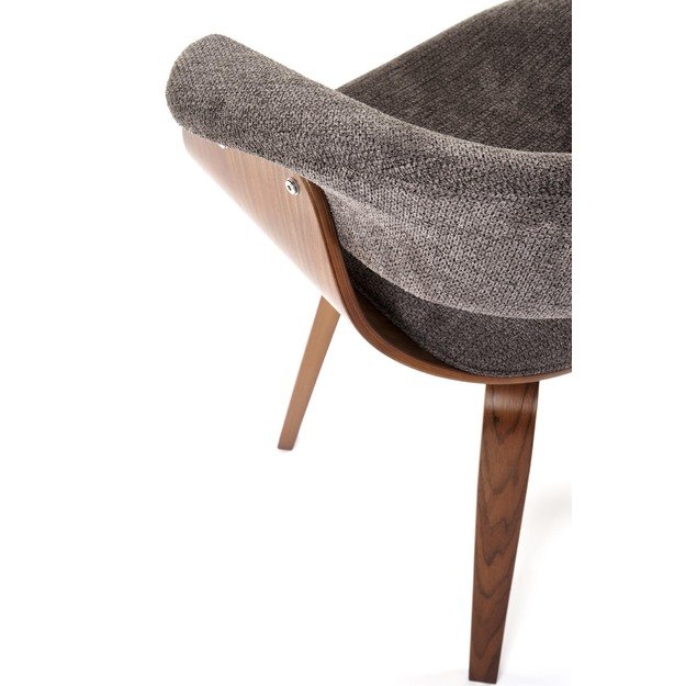K545 chair, grey / walnut 11