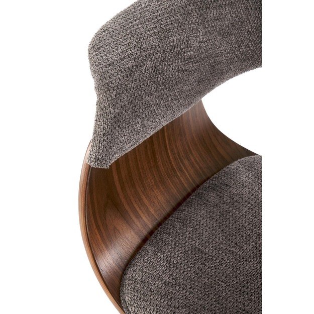 K545 chair, grey / walnut 21