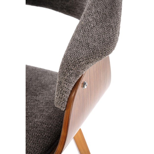 K545 chair, grey / walnut 8