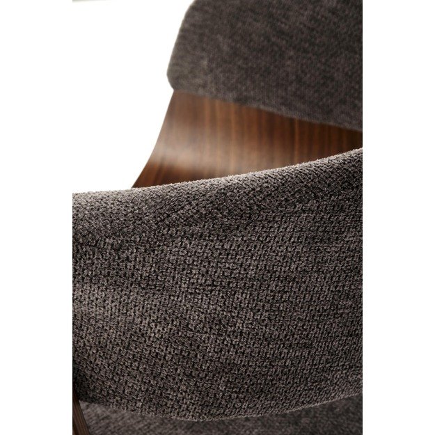 K545 chair, grey / walnut 22
