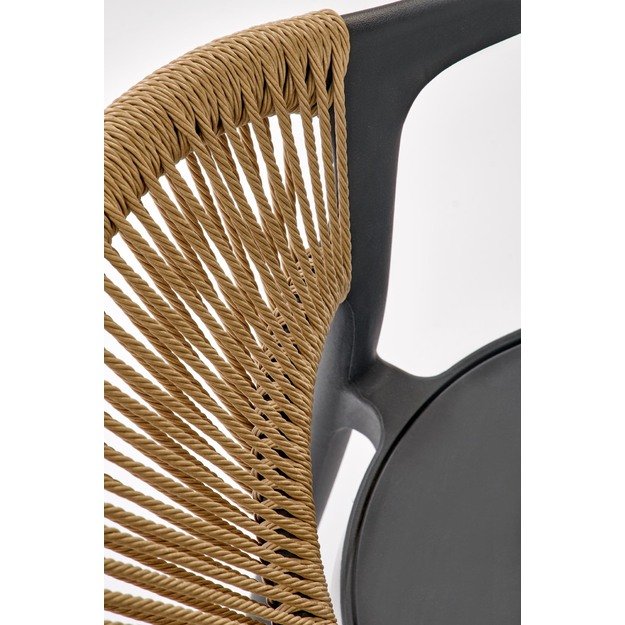 K582 chair, black / natural 9