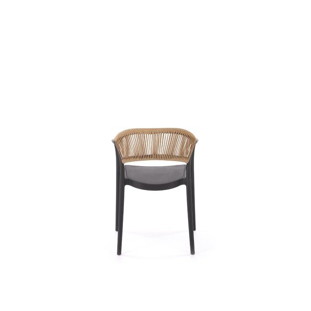 K582 chair, black / natural 6