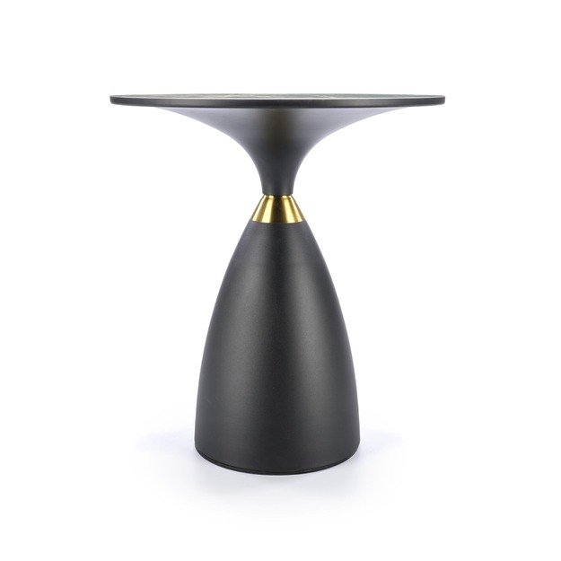 MORENA coffee table, green marble / black / gold 5