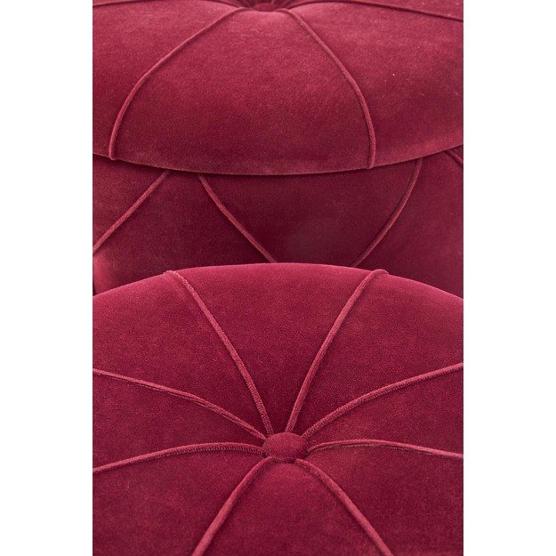 POLLY set of two stools, color: dark red 5