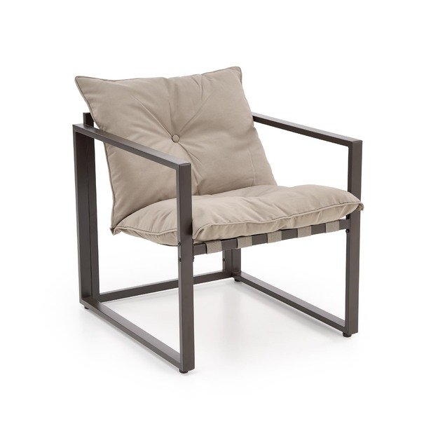 SHARK garden set (sofa + 2 chairs + coffee tables), d.brown / cappuccino 38