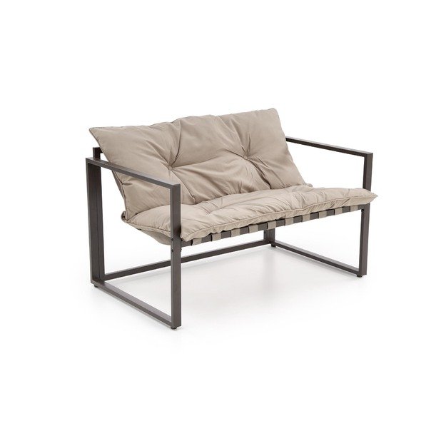 SHARK garden set (sofa + 2 chairs + coffee tables), d.brown / cappuccino 28