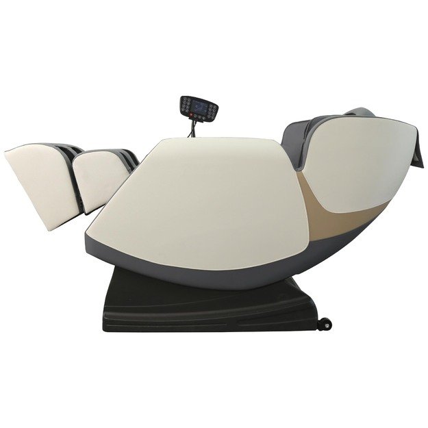 SOLARIA massage chair / heating function / colors: cream / grey / gold 28