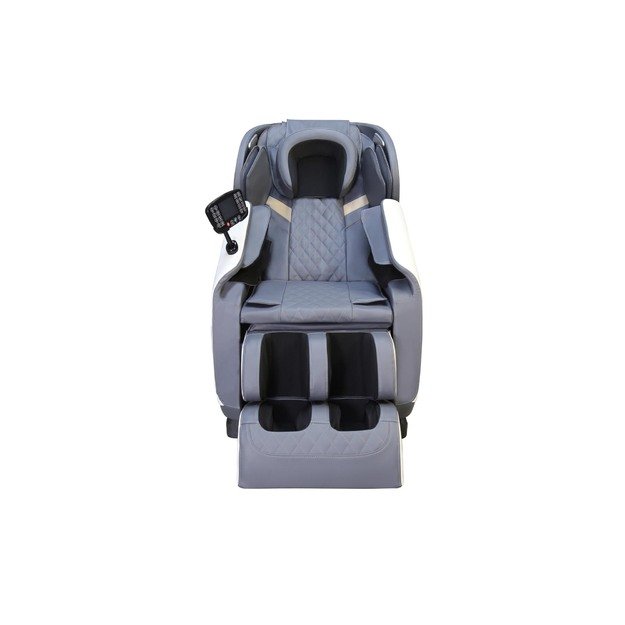 SOLARIA massage chair / heating function / colors: cream / grey / gold 29