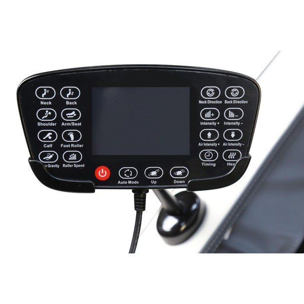 SOLARIA massage chair / heating function / colors: cream / grey / gold 18