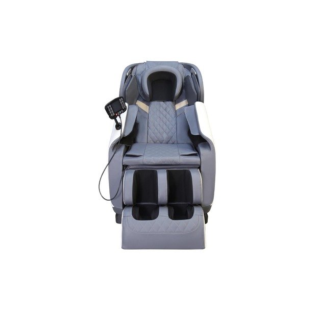 SOLARIA massage chair / heating function / colors: cream / grey / gold 30