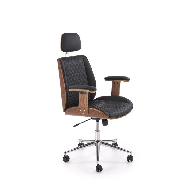 TIMBER o.chair, walnut/black