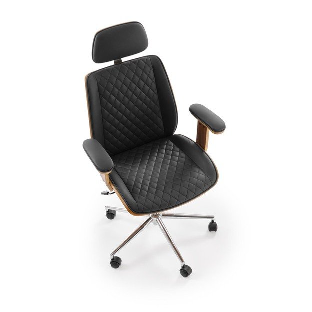 TIMBER o.chair, walnut/black 1