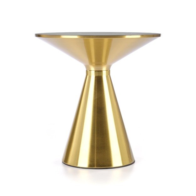 TRIBECA coffee table, black marble / gold 5