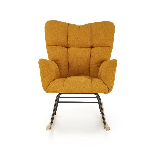 VASCO rocking chair, mustard 8