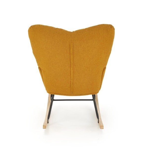 VASCO rocking chair, mustard 1