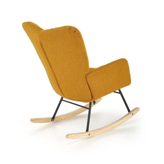 VASCO rocking chair, mustard 4