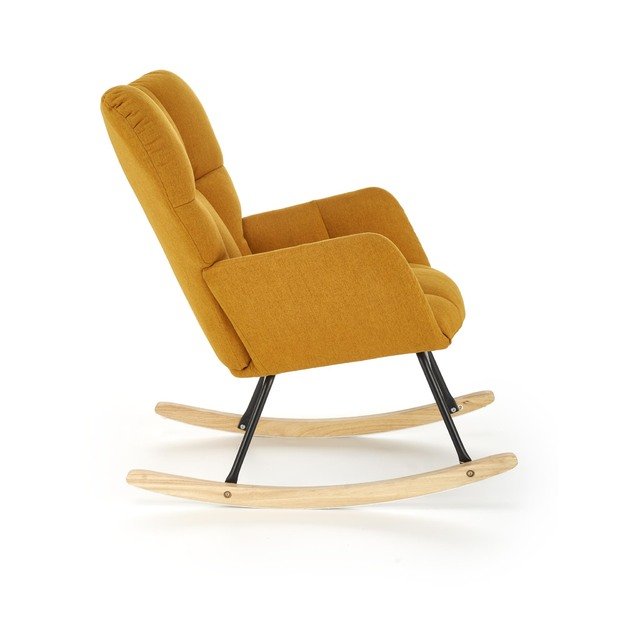 VASCO rocking chair, mustard 3