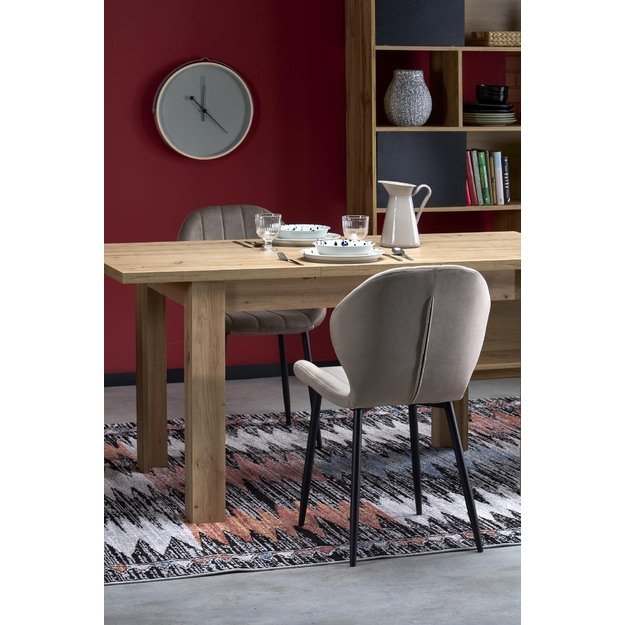 BAGIO extension table, artisan oak / artisan oak 12