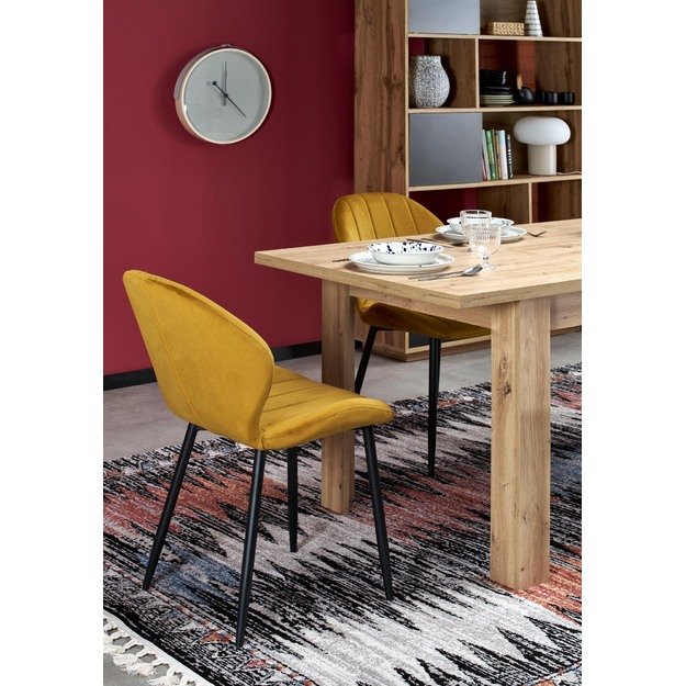 BAGIO extension table, artisan oak / artisan oak 27