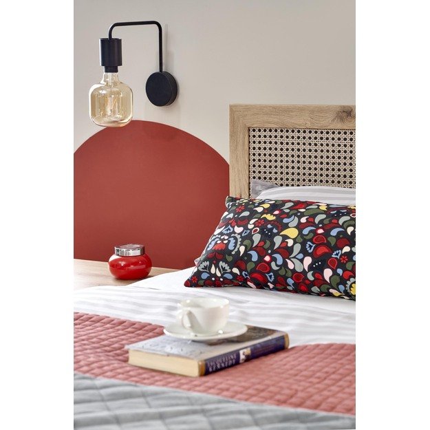 BORNEO LOZ-160 bed, artisan oak / black 25