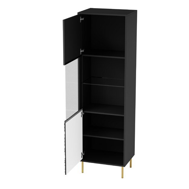 BULLET W-1 display cabiner, black / gold 4