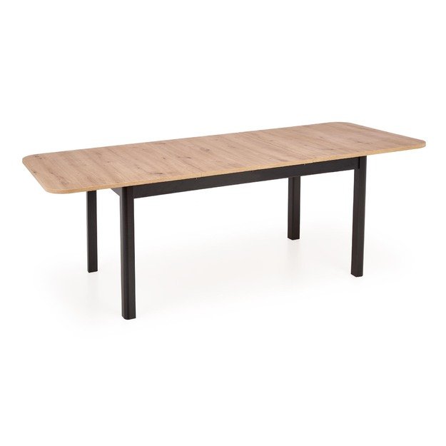 FLORIAN table artisan oak/black 19