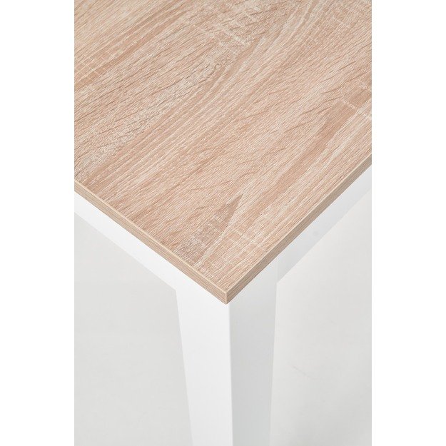 KSAWERY table color: sonoma oak / white 4