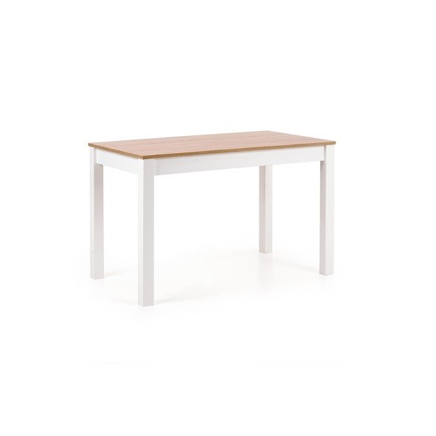 KSAWERY table color: sonoma oak / white 5