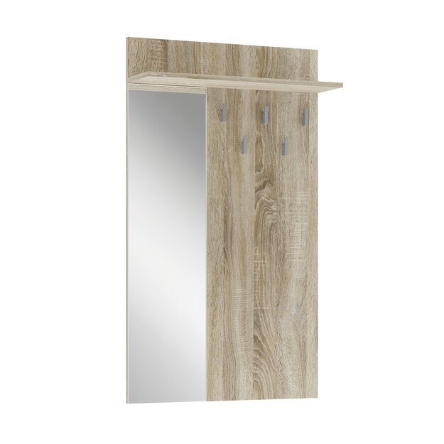 LIMA PR-1 hanger wit mirror sonoma oak