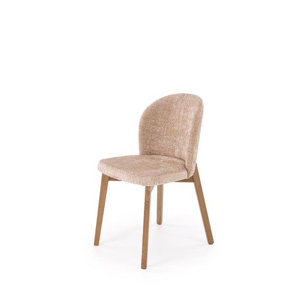 BASSO chair light walnut/ CREMONA 14 (beige)