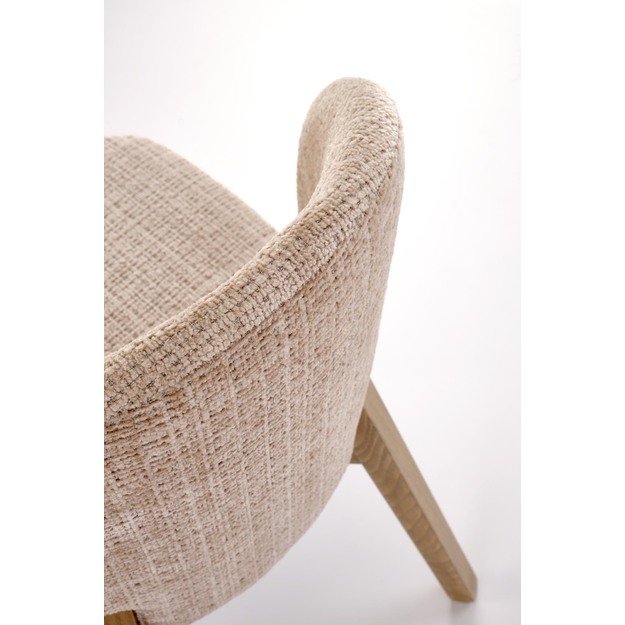 BASSO chair light walnut/ CREMONA 14 (beige) 7