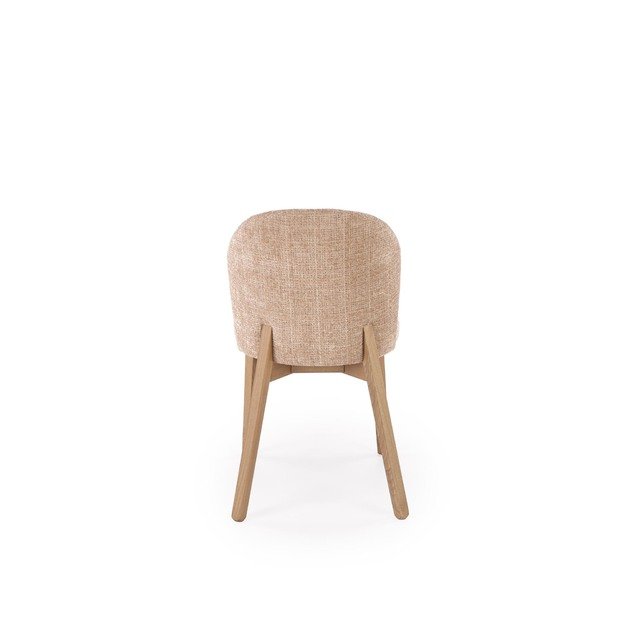BASSO chair light walnut/ CREMONA 14 (beige) 1