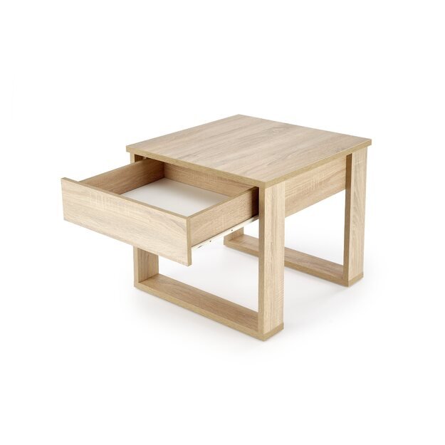 NEA SQUARE coffee table, sonoma oak 9