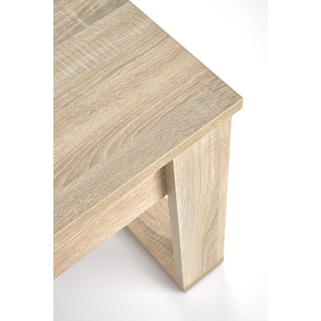 NEA SQUARE coffee table, sonoma oak 12